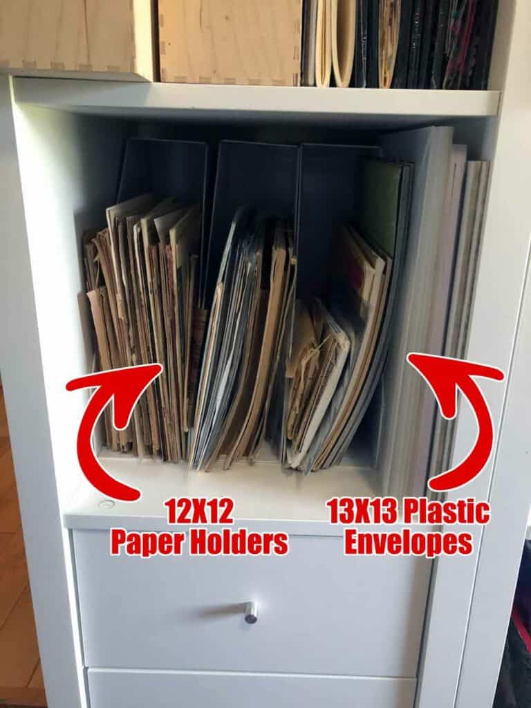 Tips and Ideas For Organizing Papers In My Ikea Kallax Cubes