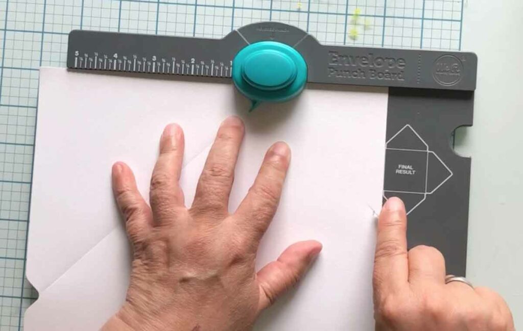 How to Use the WRMK Envelope Punch Board - Caught by Design