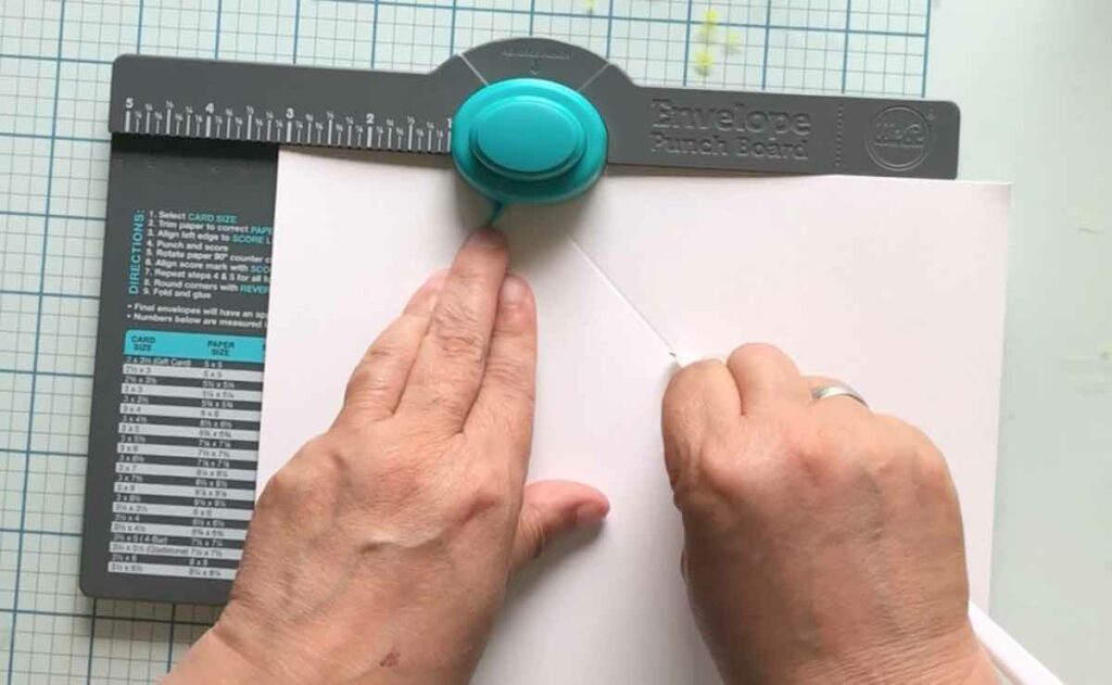 How to use the Envelope Punch Board