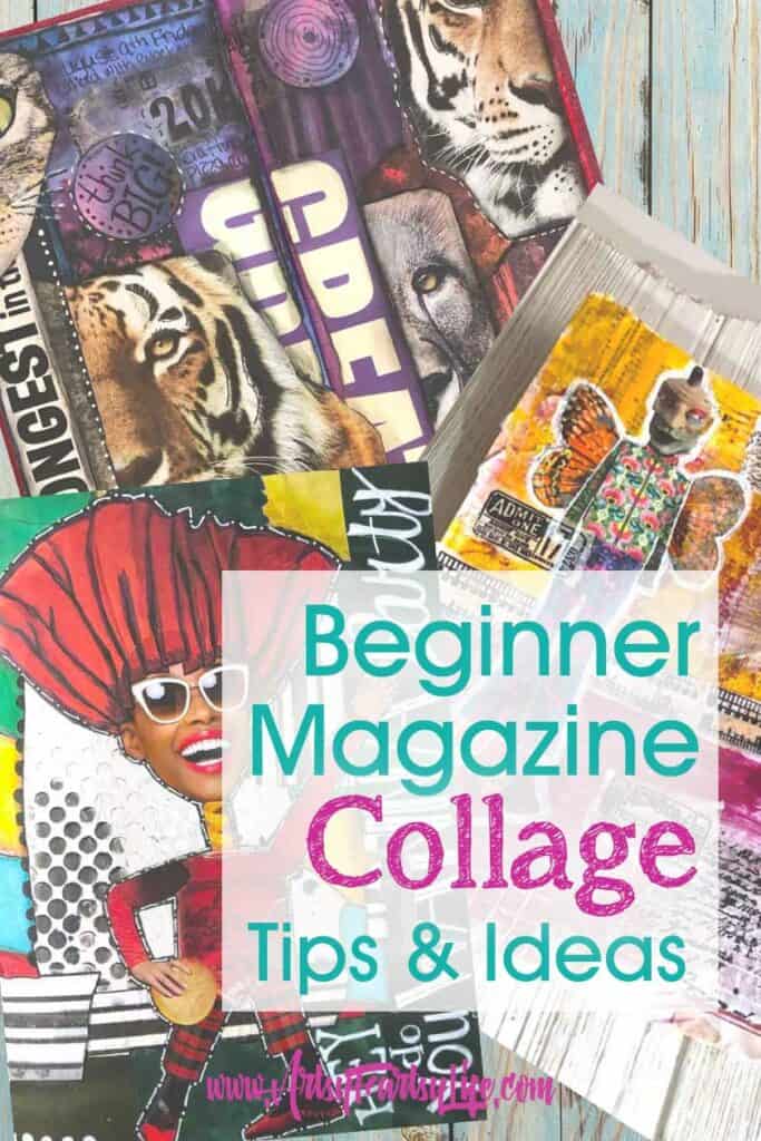 magazine collage art ideas