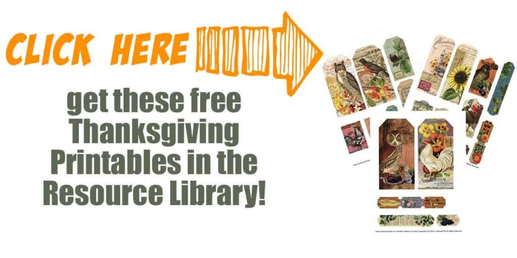 Click here to get the free Thanksgiving Printables