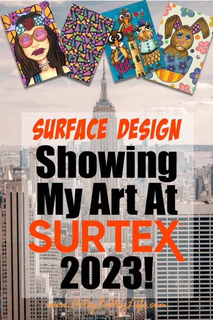 Showing My Art At Surtex 2023