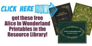 Free Printable Alice In Wonderland Book Covers · Artsy Fartsy Life
