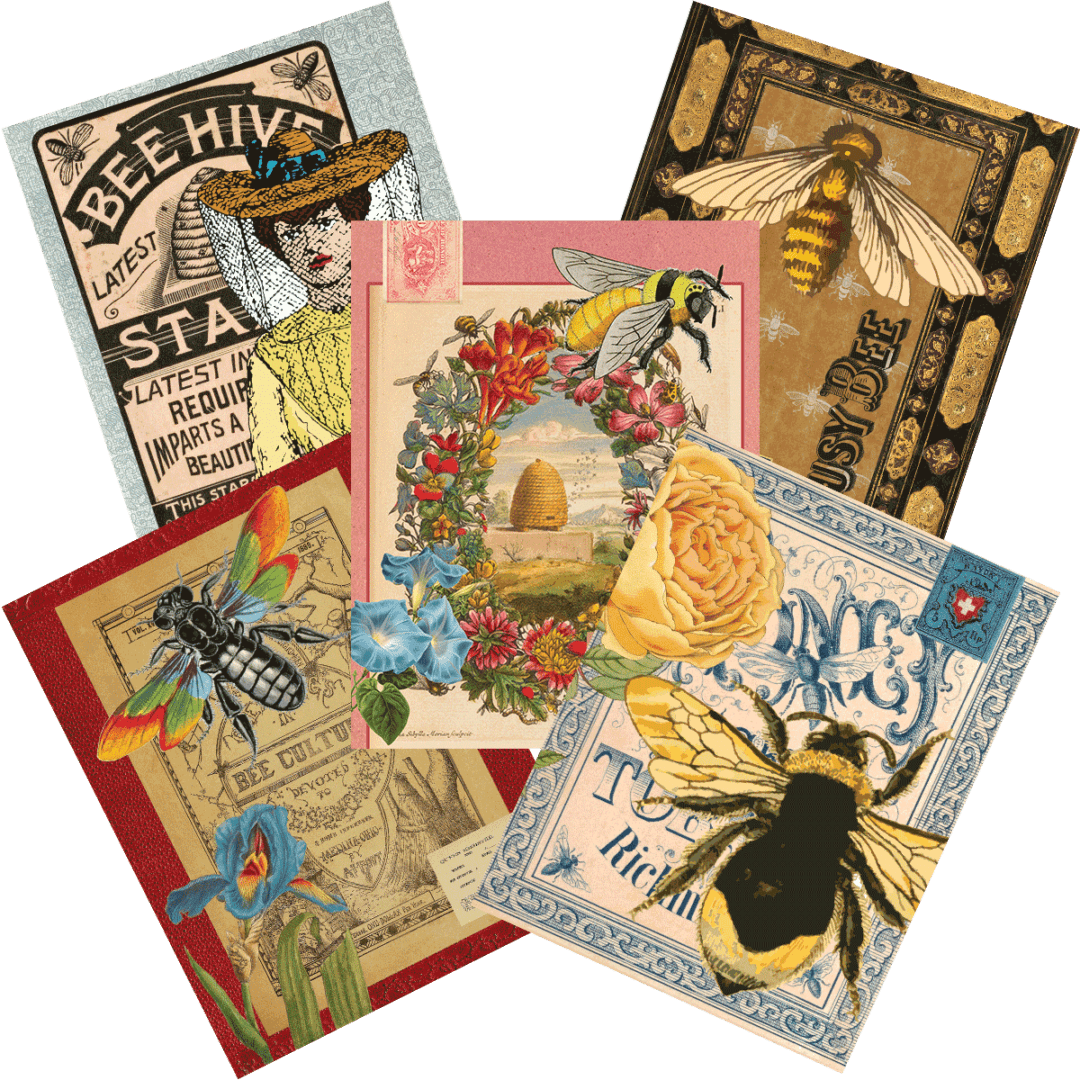 Free Printable Bees Journal Cover Pages License for