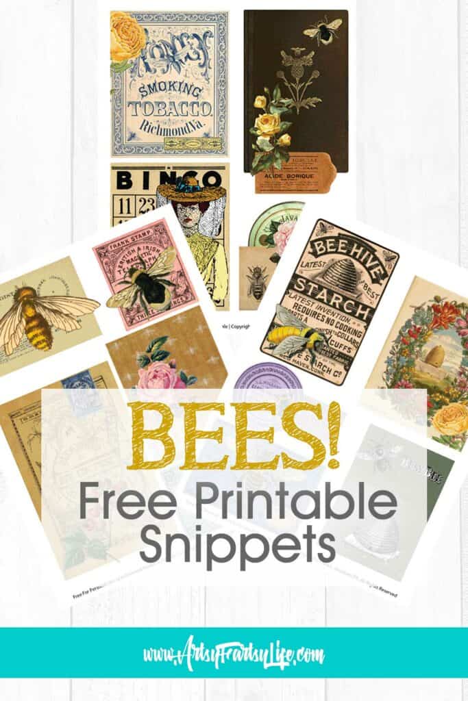 free-printable-bee-ephemera-snippets-for-junk-journals-artsy-fartsy-life