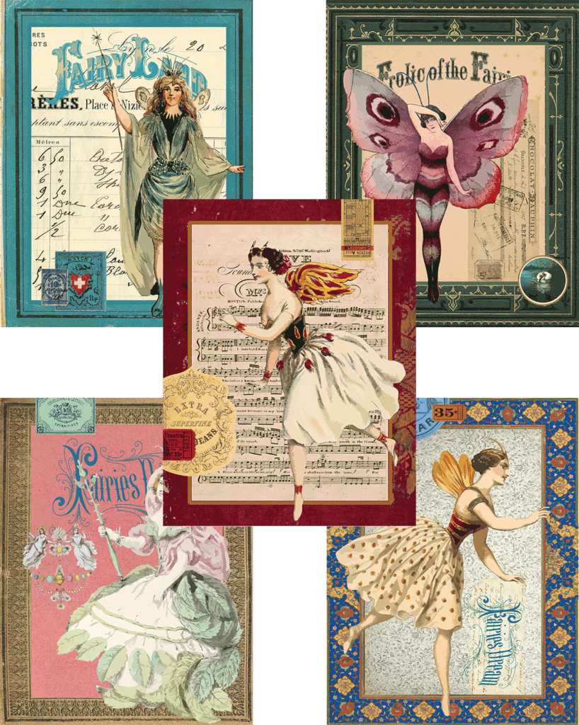 Free Fairy Collage Sheets
