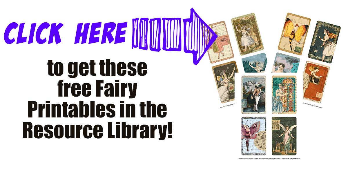 Click here to get the free printable fairy journals cards