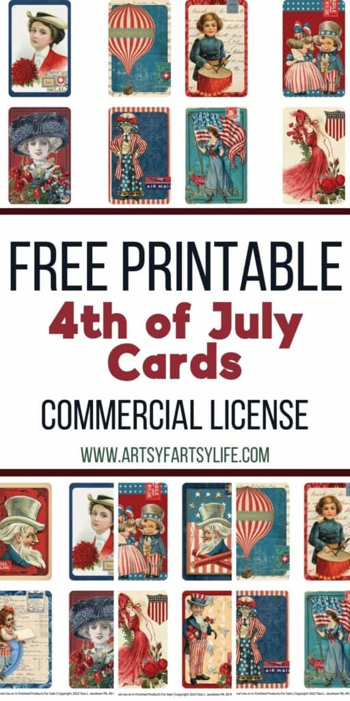 Free 4th of July Printables For Home Decor or Parties