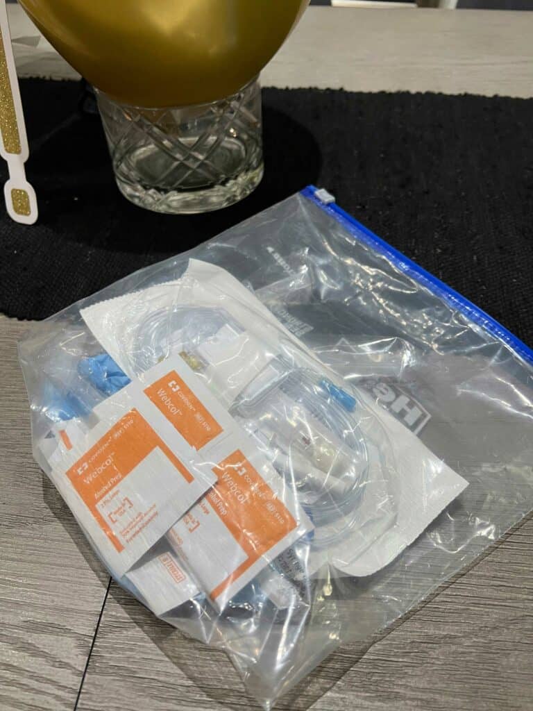 Homemade Pre Made IV Kits - Systems for Caregivers TBI