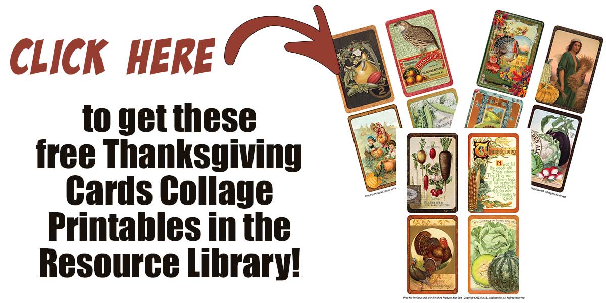Thanksgiving Cards - Free Printable Card Making Supplies

