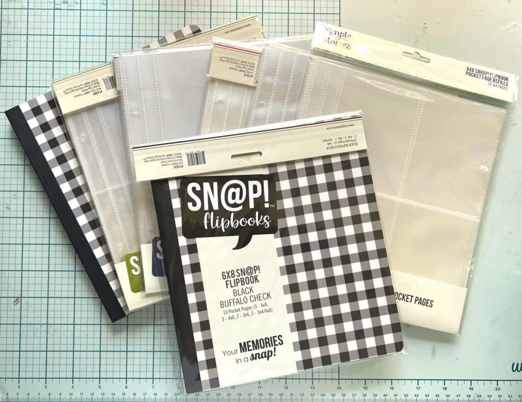 Snap Flipbooks - Ephemera Storage Packs