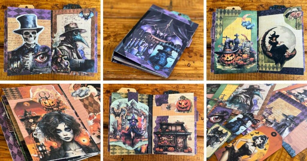 Wicked Cool Halloween Junk Journal Kit