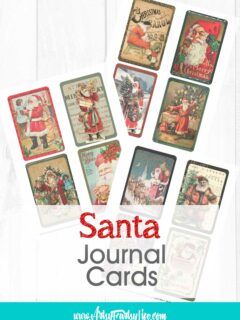 Santa Christmas Cards - Free Printables