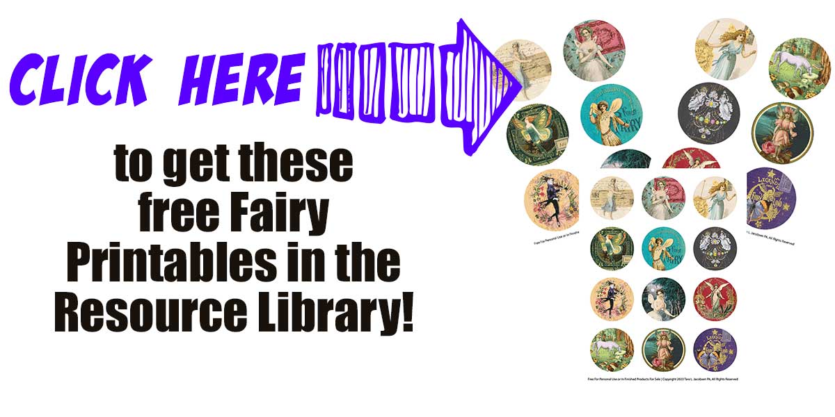 Fairy Circles - Free Printable Junk Journal or Party Supplies · Artsy ...