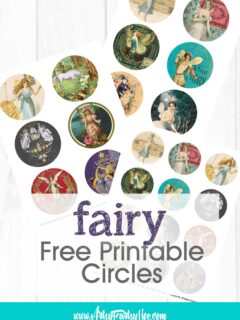 Fairy Circles - Free Printable Junk Journal or Party Supplies