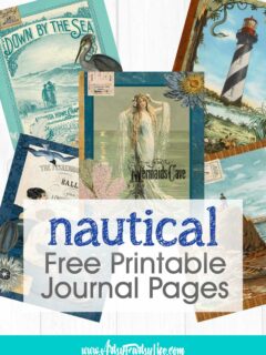 Nautical Journal Pages - Free Printable