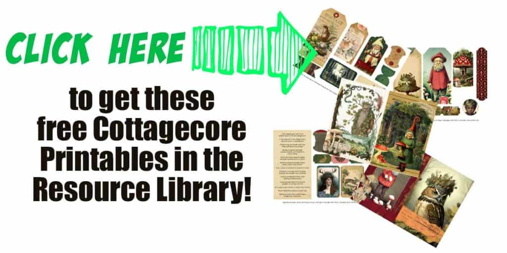 Cottagecore Free Printable Ephemera