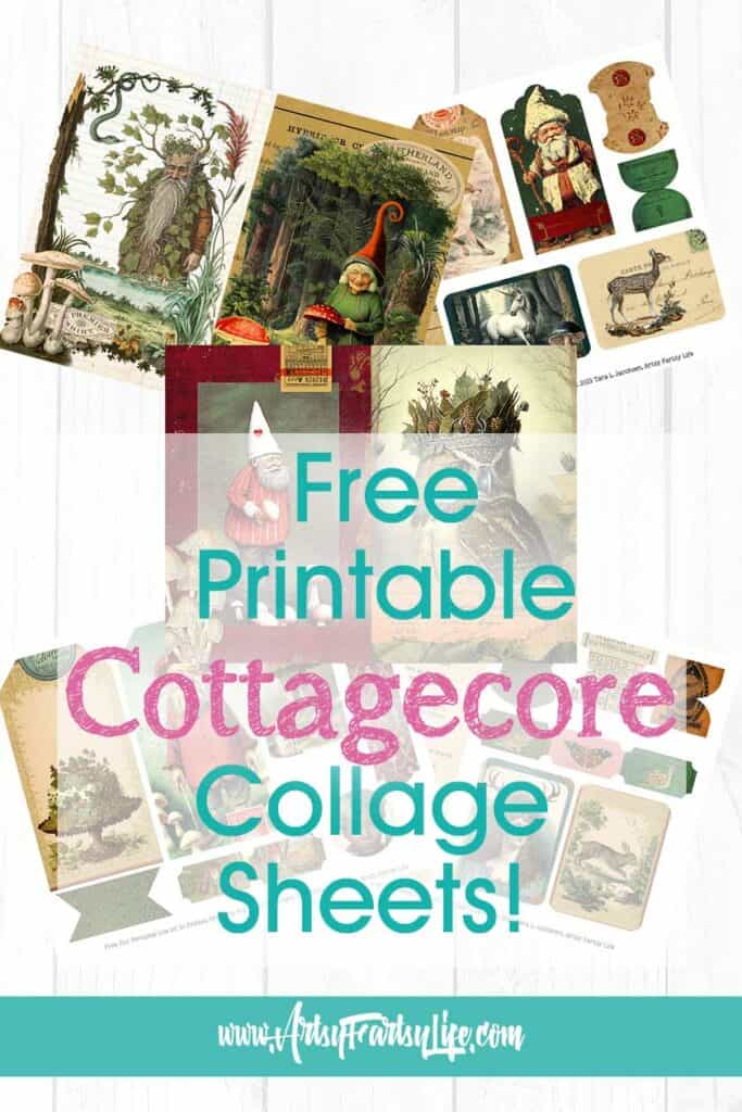 Cottagecore Free Printable Ephemera
