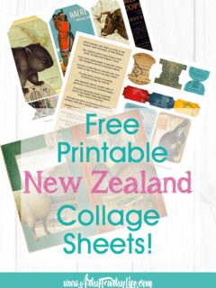 New Zealand Free Printables Ephemera