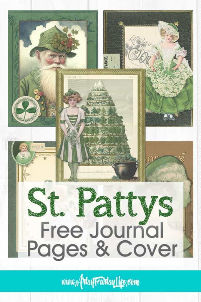 St Patricks Day Journal Pages - Free Printables
