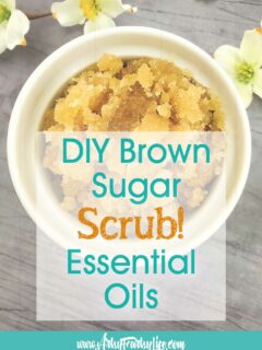 DIY Essential Oils Brown Sugar Scrub Recipe