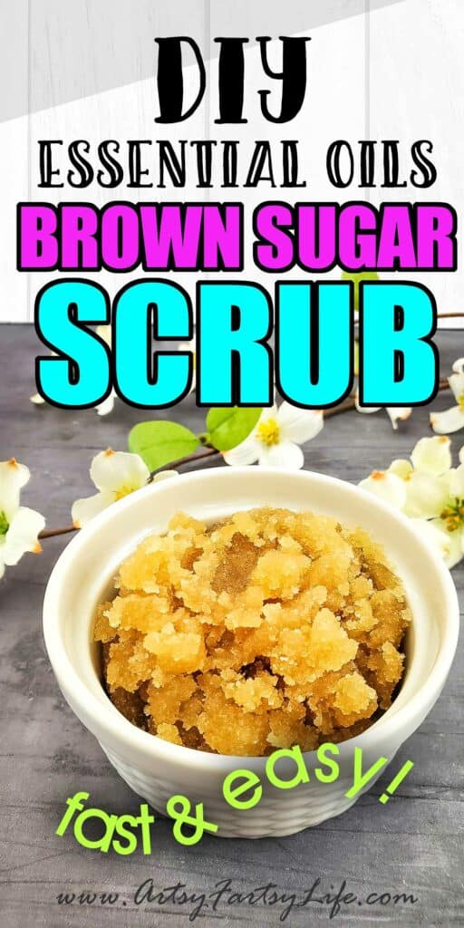 DIY Essential Oils Brown Sugar Scrub Recipe

