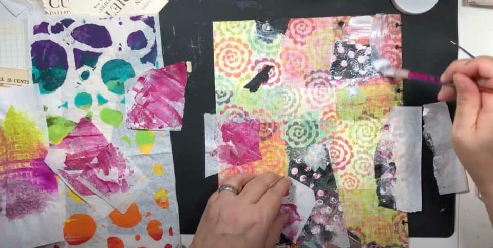 6 Ways To Make Easy Mixed Media Backgrounds – Artsy Fartsy Life