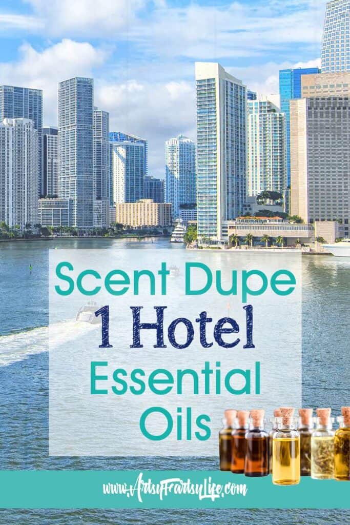 How To Make 1 Hotel Scent With Essential Oils