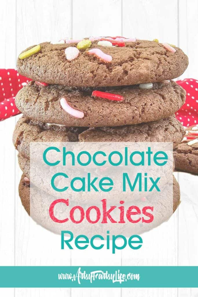 No Fail Chocolate Cake Mix Cookies
