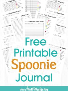 Free Printable Spoonie Planner