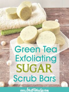 Green Tea Exfoliating Sugar Scrub Bars!