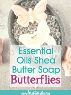 Beautiful Butterfly Shea Butter Soap Bars