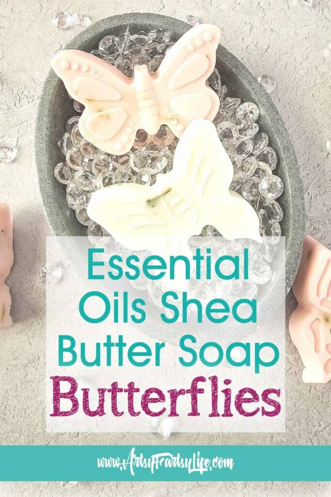 Beautiful Butterfly Shea Butter Soap Bars