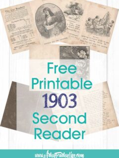 Free Printable Vintage Background Paper - Second Reader