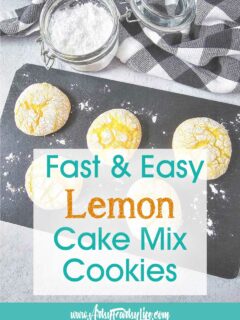 Best Lemon Cake Mix Cookies: Just 4 Ingredients