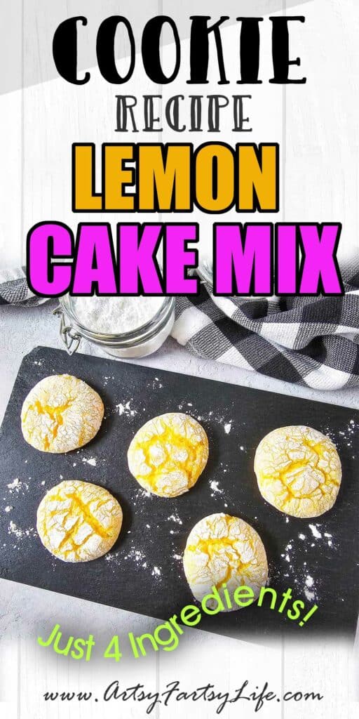 Best Lemon Cake Mix Cookies: Just 4 Ingredients
