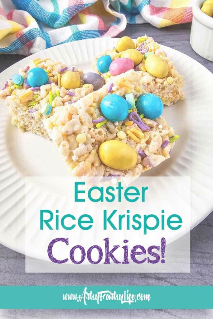 Rice Krispies Treats For Easter - Easy No Bake Recipe · Artsy Fartsy Life