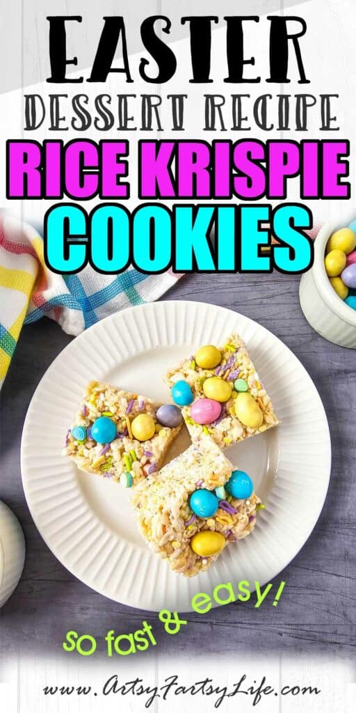 Rice Krispies Treats For Easter - Easy No Bake Recipe
