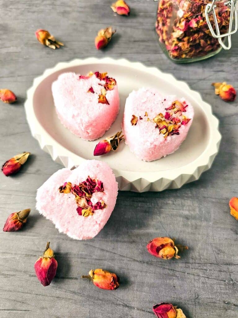 Romantic Aroma Bliss: Diy Rose Essential Oil Shower Steamers
