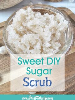 DIY Sweet Sugar Scrub Recipe - Orange and Vanilla