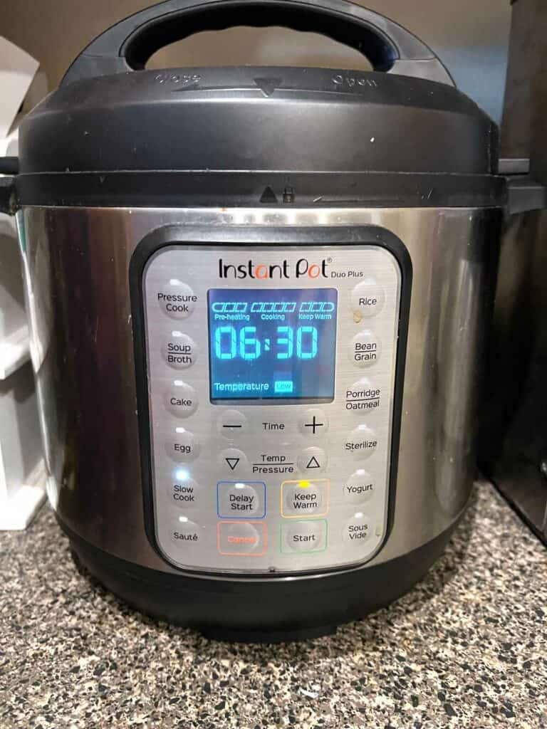 8. Put it in slow cooker or crock pot for at least 6.5 hours