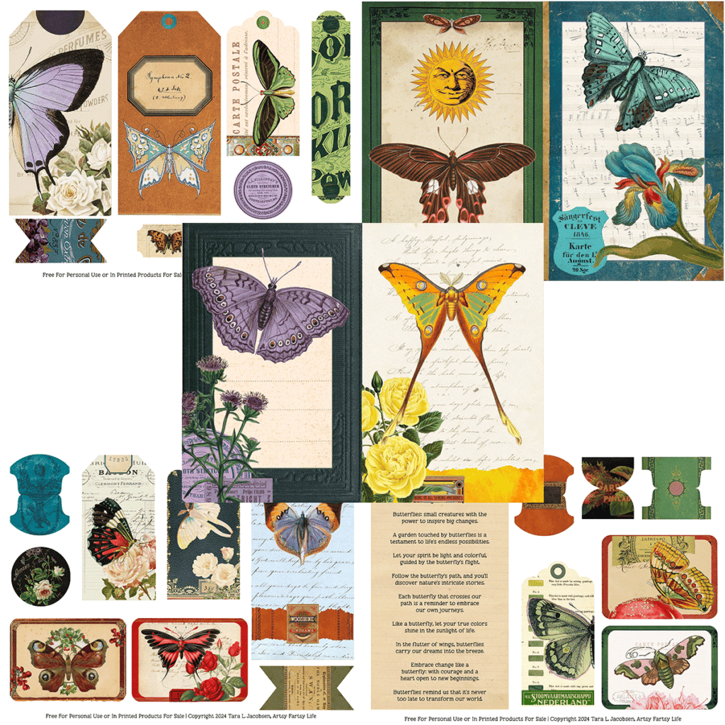 What's Included in Your Free Butterfly Journal Kit
