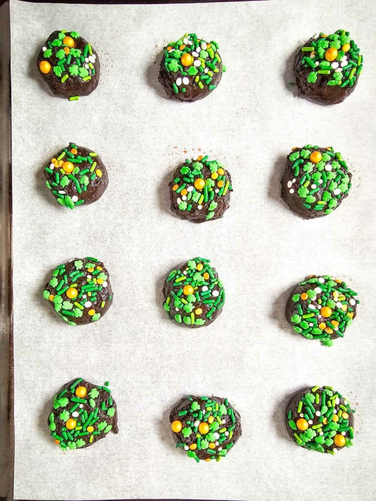 St. Patricks Day Cookies - Cake Cookie Recipe