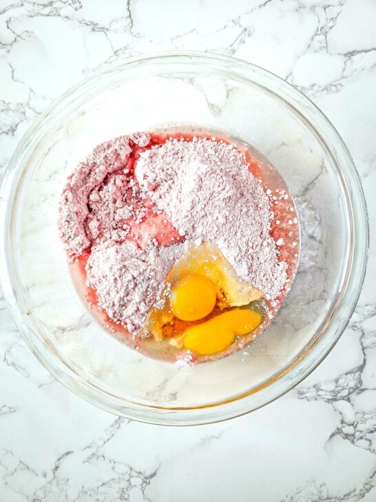 Simple Strawberry Cake Box Cookie Recipe · Artsy Fartsy Life