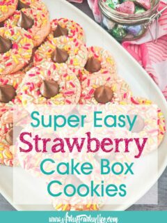 Simple Strawberry Cake Box Cookie Recipe