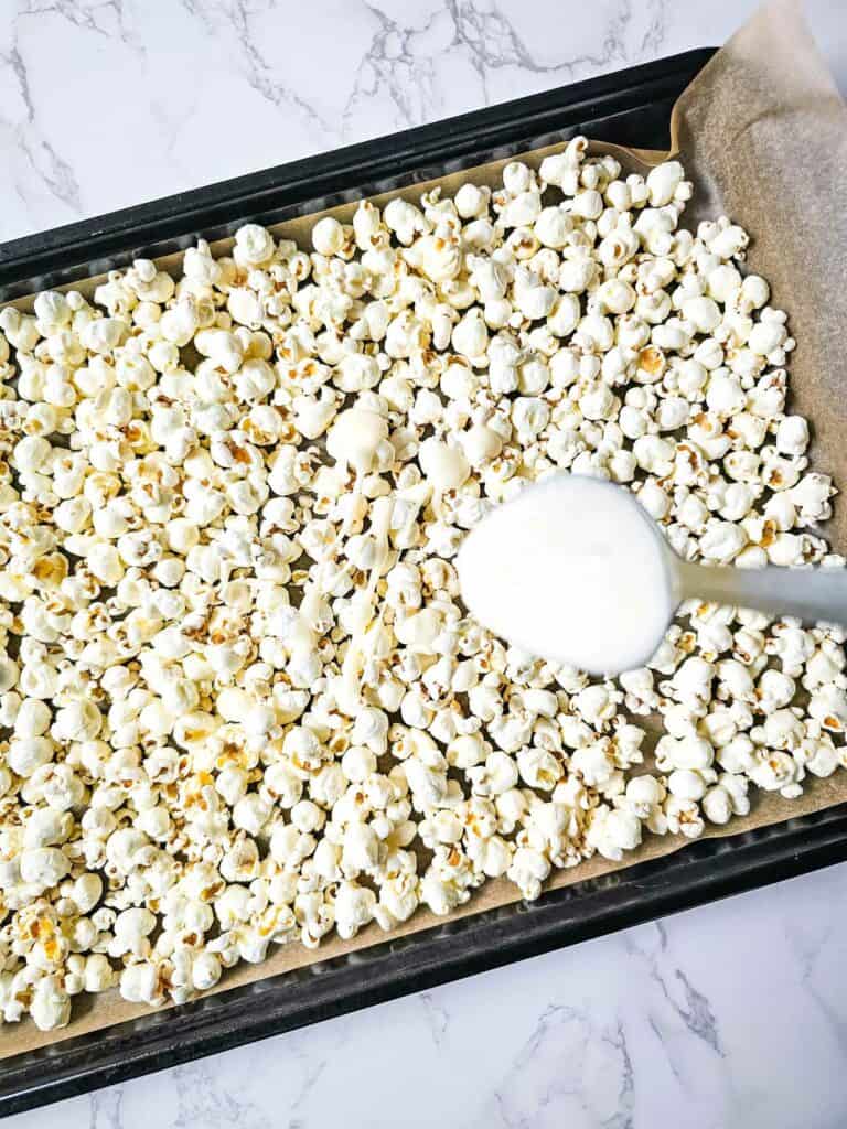 DIY Candy Coated Popcorn