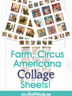 Circus, Americana and Farm Inchies & Twinchies - Free Printable