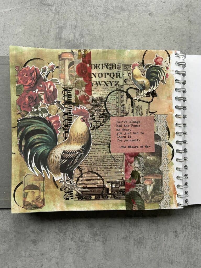 Vintage Roosters, Chickens, & Ducks - Free Printable Collage Sheets