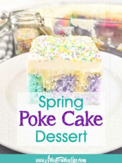 Spring Poke Cake Box Recipe - Easy and Delicious!