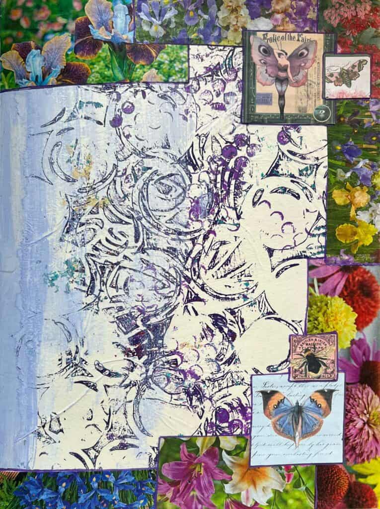 Mixed Media Floral Masterpiece